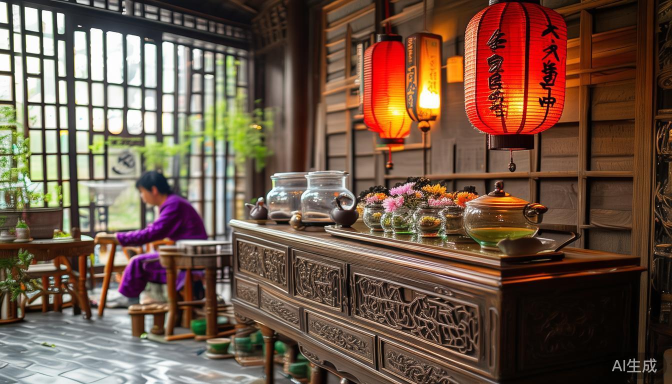 春意渐浓济南街头:花茶消费成春日经济清新亮色