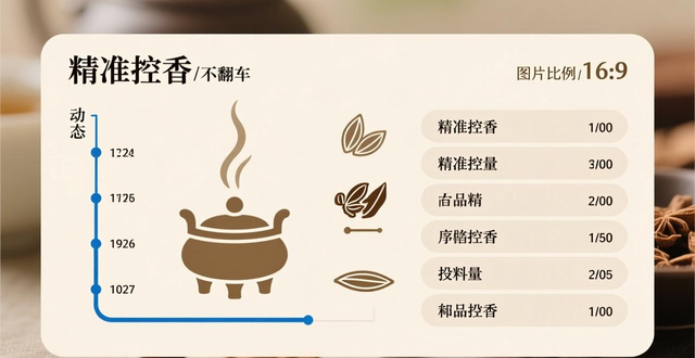 中药香料比例配方_卤水香料搭配法则_三角定律与风味轮盘