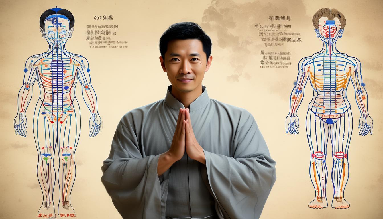 人体十二经络详解:经脉与络脉构成气血运行通路,缓解酸痛