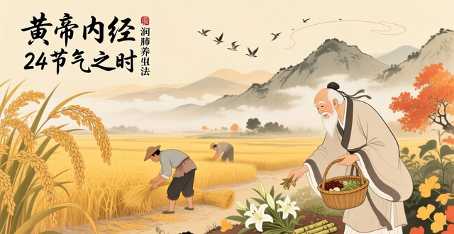 黄帝内经24节气养生法,顺应自然调身心