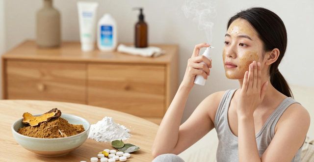中药面膜祛痘配方:两款经典方,在家也能做