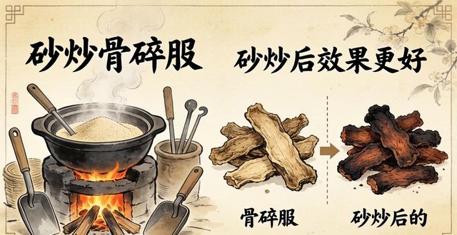 骨碎补怎么炮制？砂炒后效果更好，中药配方必看