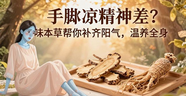 手脚冰凉精神差?两味本草帮你补齐阳气,温养全身