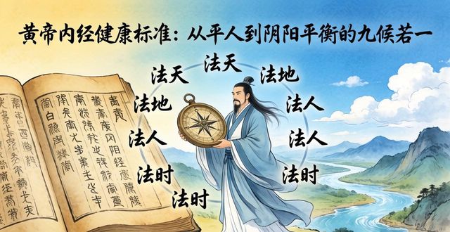 黄帝内经健康标准:从平人到阴阳平衡的九候若一
