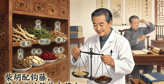 柴胡配钩藤，降血压的简单中药方