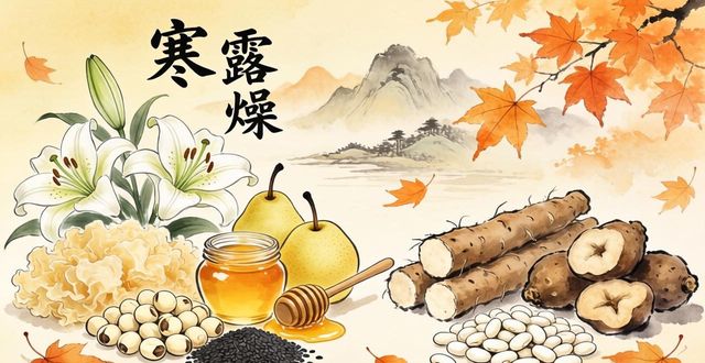 寒露时节养生指南:起居饮食遵循黄帝内经原则