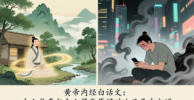 黄帝内经白话文：古人长寿与今人早衰原因对比及养生之道