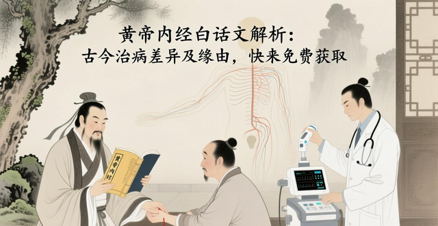 黄帝内经白话文解析:古今治病差异及缘由,快来免费获取