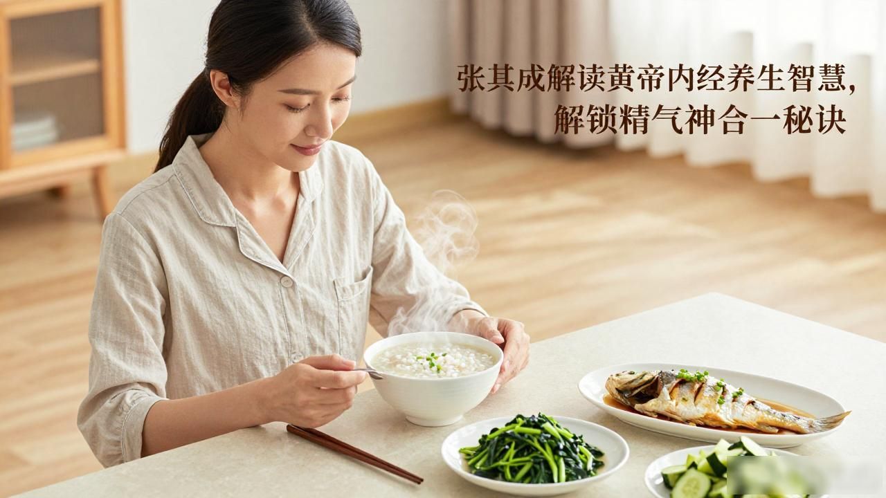 张其成解读黄帝内经养生智慧,解锁精气神合一秘诀