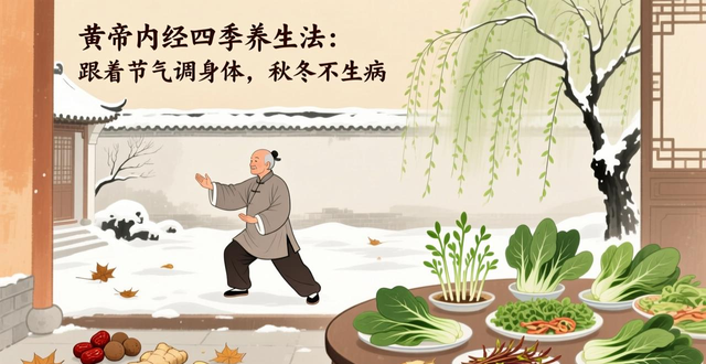 黄帝内经四季养生法:跟着节气调身体,秋冬不生病