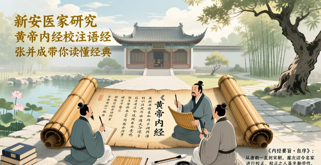 新安医家研究黄帝内经校注语经,张其成带你读懂经典