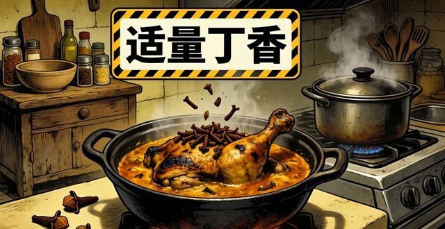 厨房新手必看!避开这些香料刺客,炖出鲜嫩多汁的鸡肉