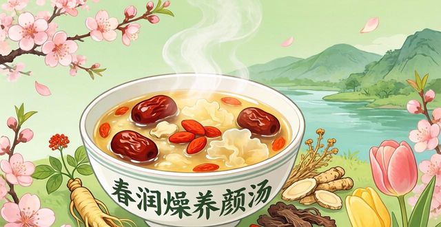 春季润燥养颜汤:8款中药配方让皮肤喝出光泽