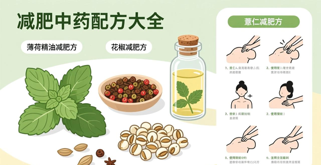想减肥又怕内服伤身体?这些外用减肥中药配方快收藏