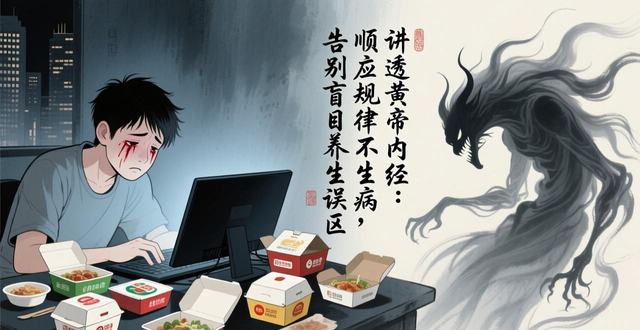 讲透黄帝内经:顺应规律不生病,告别盲目养生误区