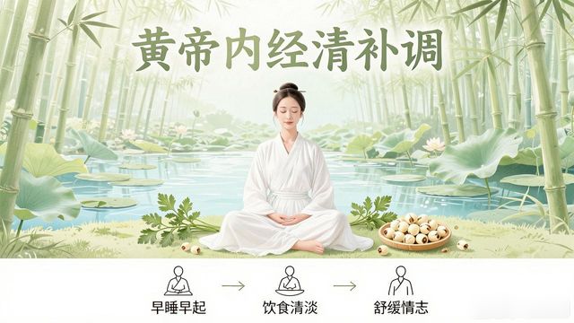 黄帝内经清补调：夏季暑湿伤身？三招助你安然度夏