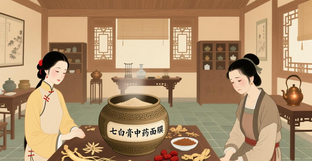 七白膏中药面膜配方分享，古法养颜秘诀全解析