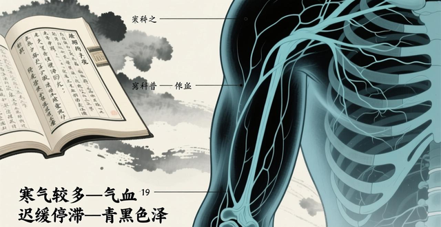 黄帝内经经络论篇之络脉颜色详解,五色与病症关系全知道