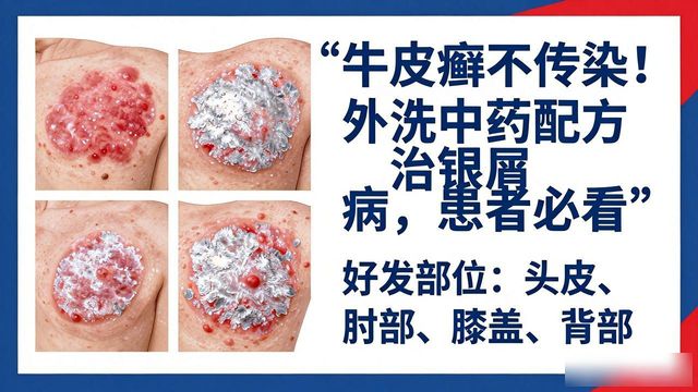 牛皮癣不传染!外洗中药配方治银屑病,患者必看