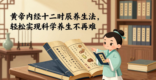 黄帝内经十二时辰养生法,轻松实现科学养生不再难