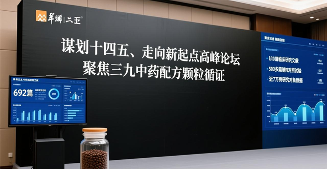 谋划十四五、走向新起点高峰论坛聚焦三九中药配方颗粒循证