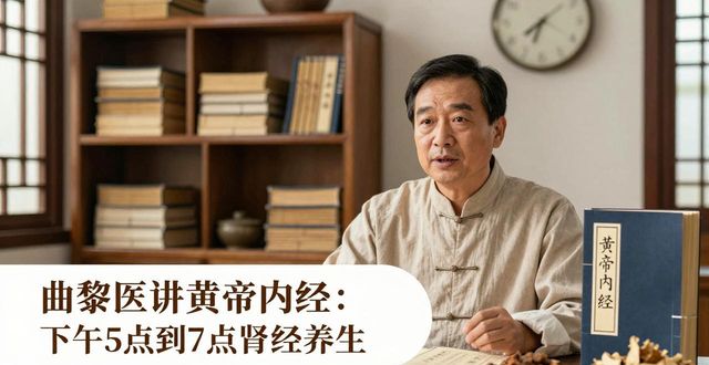 曲黎敏讲黄帝内经:下午5点到7点肾经养生
