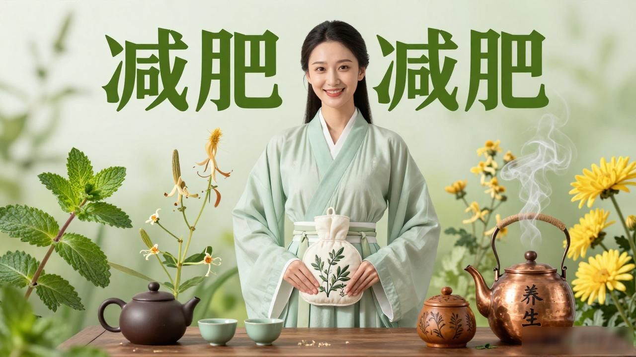 女士快速减肥秘诀:中药肚兜配方,轻松瘦全身