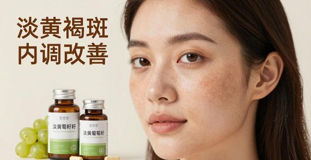 淡黄褐斑内调,葡萄籽这样选才对