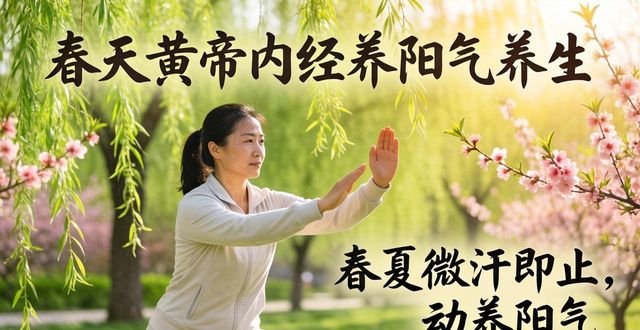 怕冷手脚冰凉?春天学黄帝内经养阳气