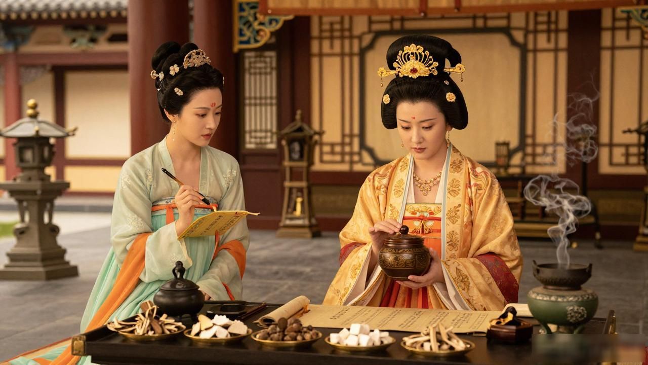 古代宫廷中药美白祛斑方,武则天杨贵妃都在用