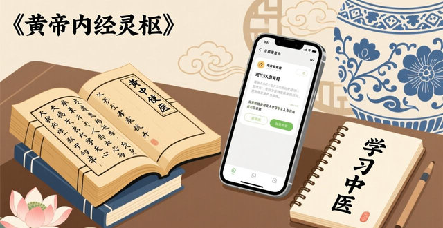 有了这款黄帝内经灵枢App,学中医知识超轻松