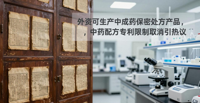外资可生产中成药保密处方产品,中药配方专利限制取消引热议