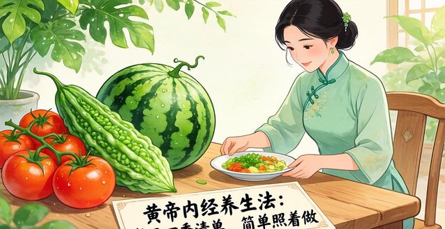 黄帝内经养生法:每日四季清单,简单照着做