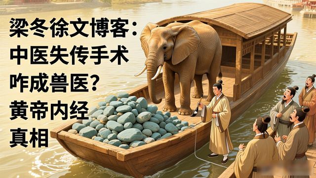 梁冬徐文博客:中医失传手术咋成兽医?黄帝内经真相
