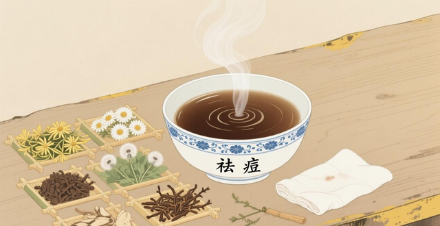 治疗痤疮的几款中药配方,祛痘效果好,患痤疮的快来试试