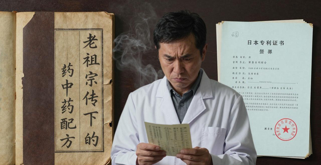 老祖宗传下的中药配方,竟被日本大量申请专利,咋回事?