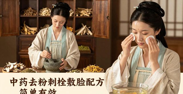 中药去粉刺栓敷脸配方,简单有效