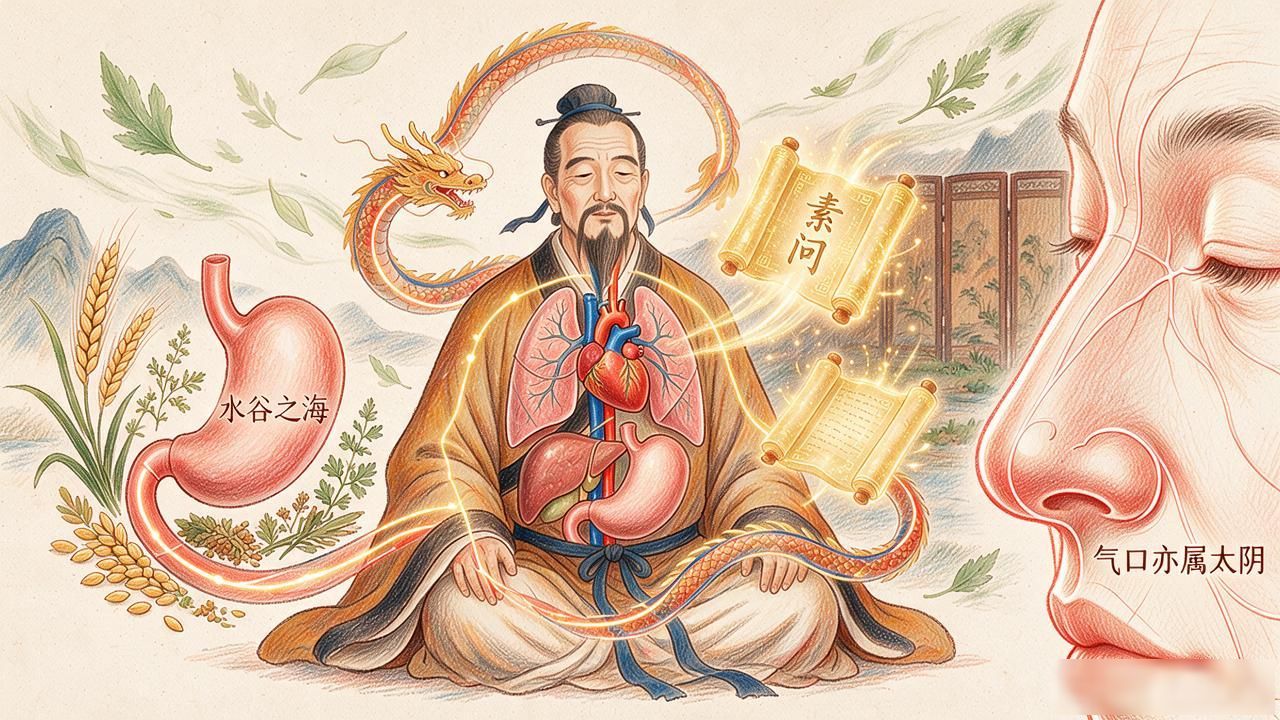 黄帝内经素问校注语译 五脏别论原文注音白话注释详解