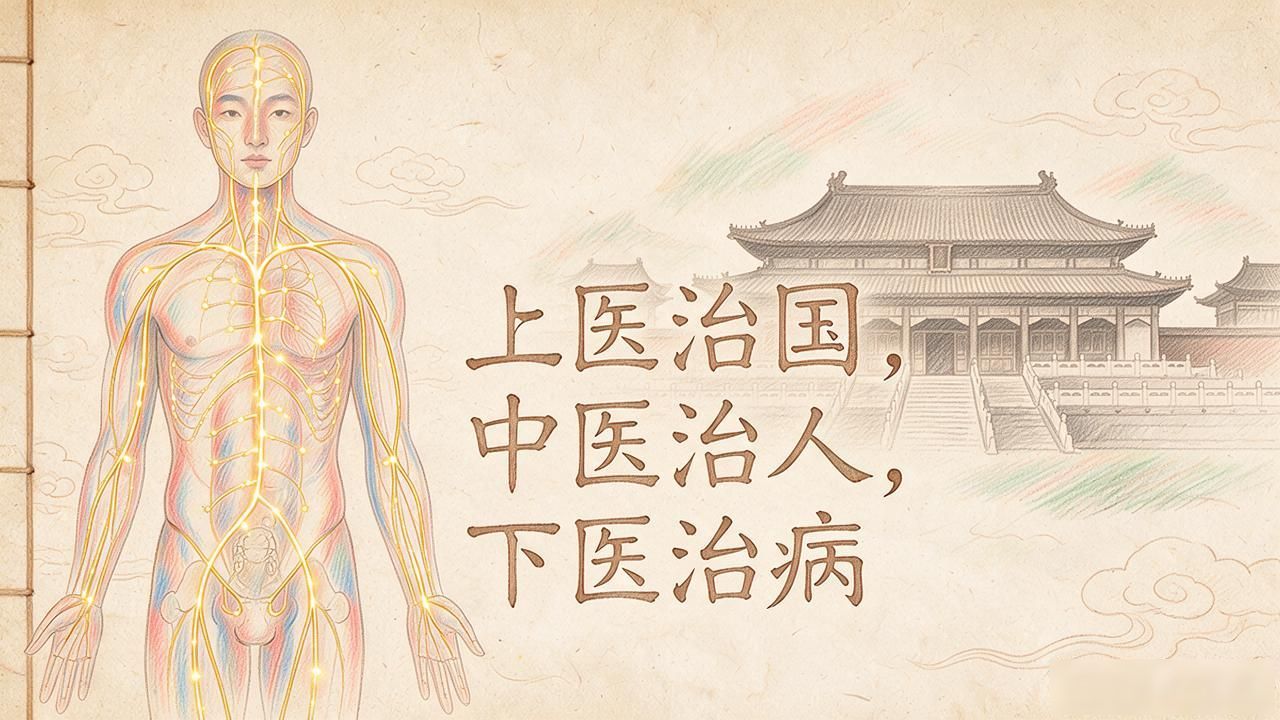 静脉运行路线黄帝内经原文:通则不痛,气血这样流