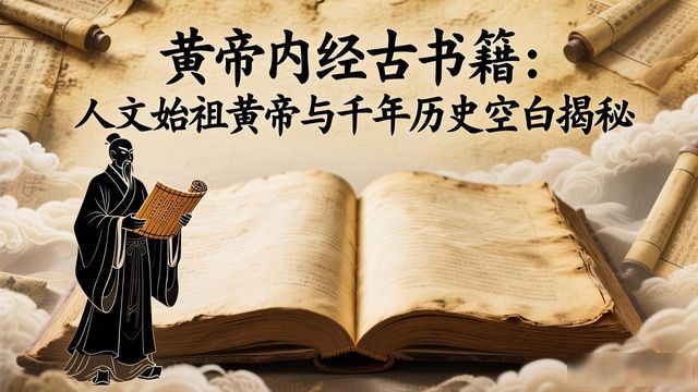 黄帝内经古书籍:人文始祖黄帝与千年历史空白揭秘