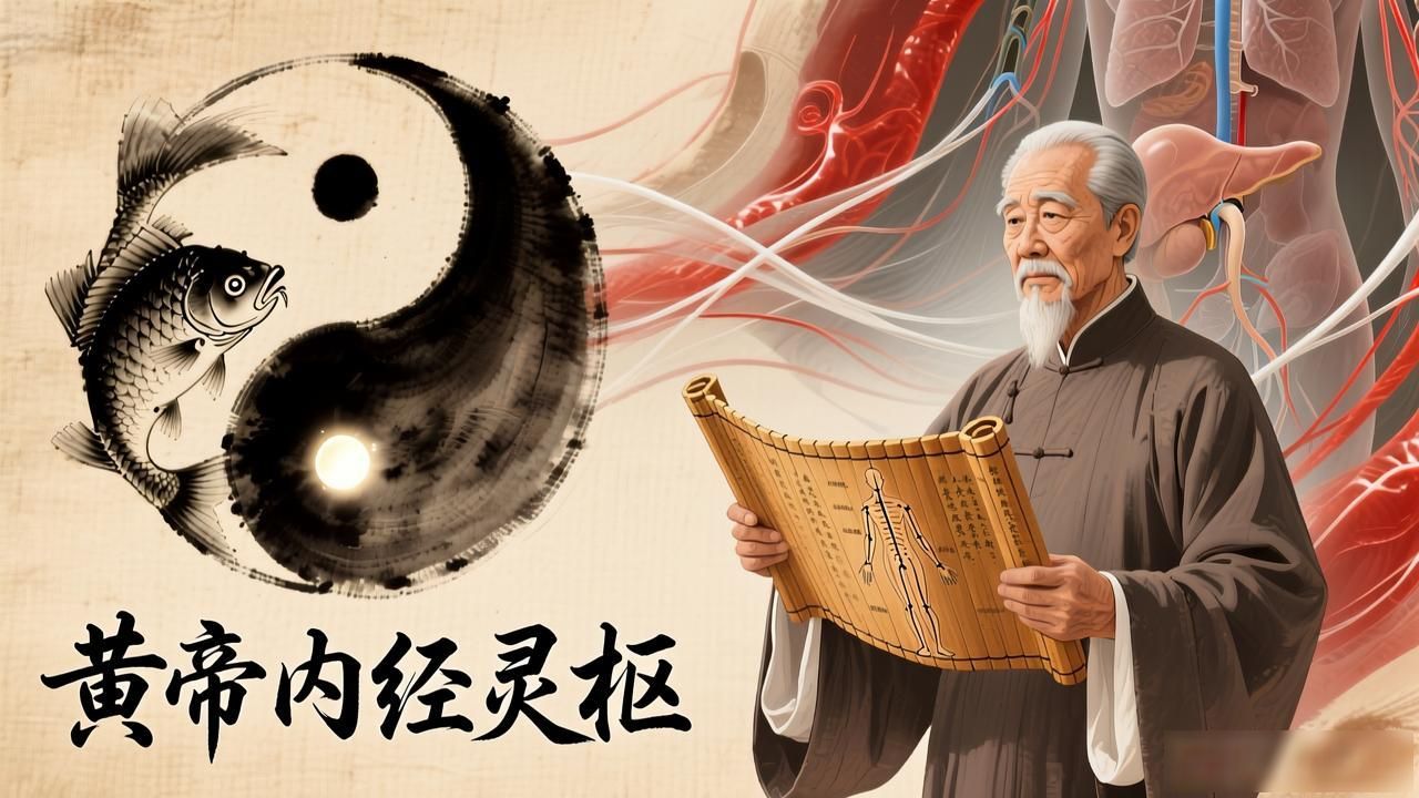 黄帝内经灵枢白话文详解,带你读懂中医经络针灸学经典