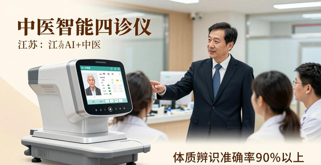 江苏“AI+中医”出新战略，为全年龄段家庭健康带来“系统变革”
