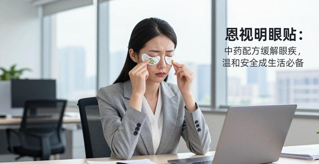 恩视明眼贴:中药配方缓解眼疾,温和安全成生活必备