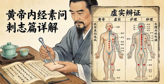 黄帝内经素问刺志篇详解 虚实辨证与生理病理对照表