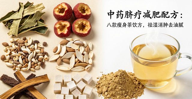 中药脐疗减肥配方:八款瘦身茶饮方,祛湿消肿去油腻