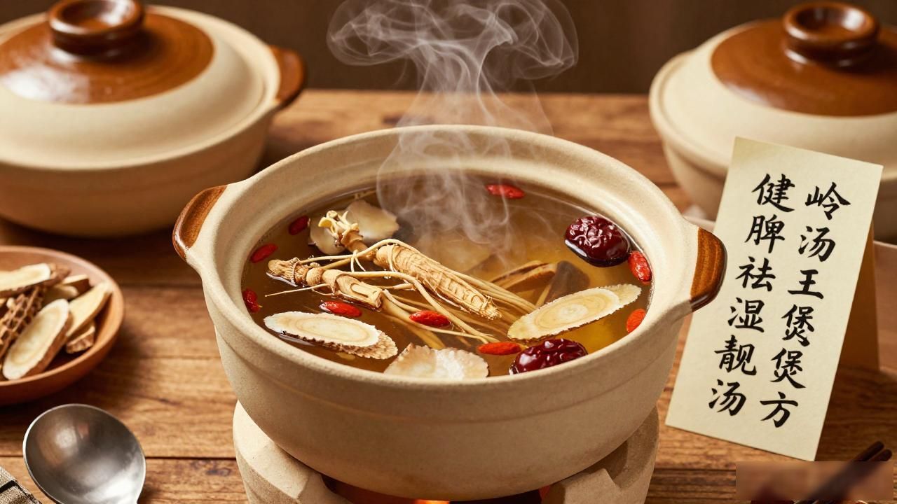 岭南汤王中药煲汤料配方大全，健脾祛湿靓汤收藏