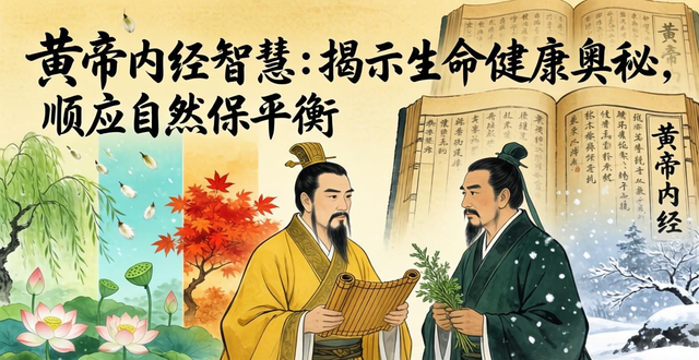 黄帝内经智慧:揭示生命健康奥秘,顺应自然保平衡