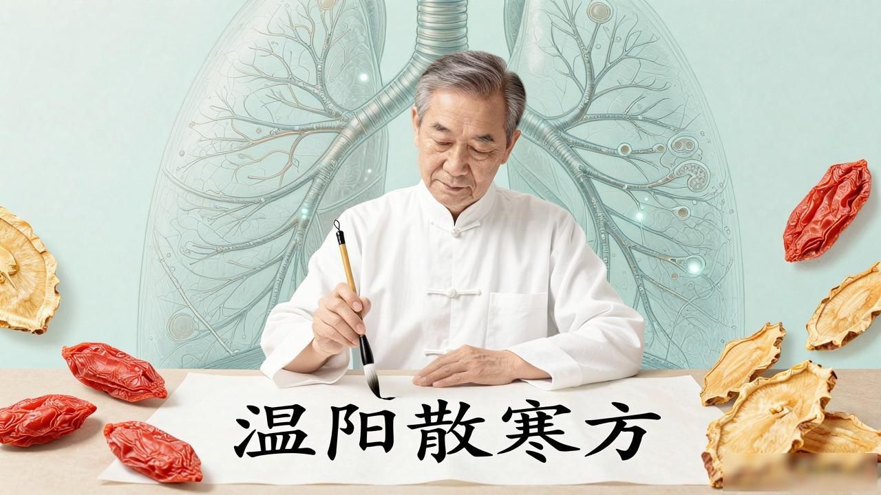 治肾阳虚的中药配方,温阳散寒调肺结节