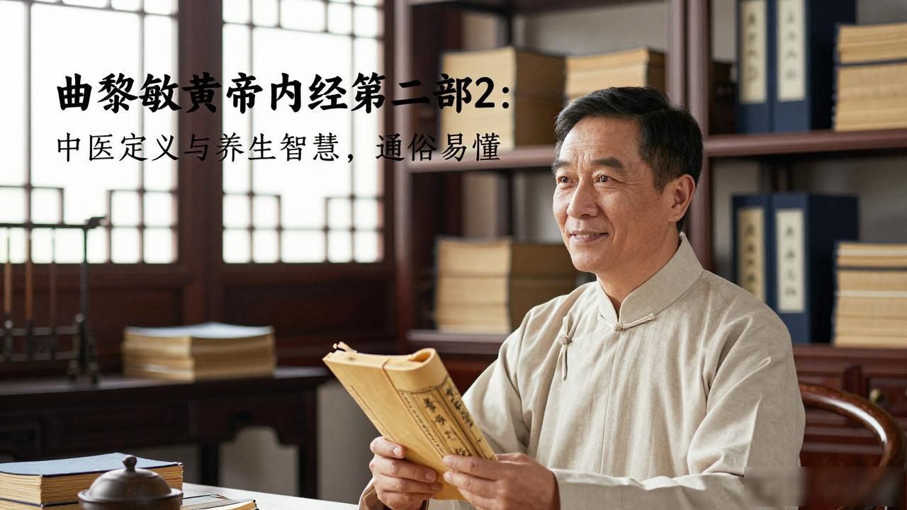 曲黎敏黄帝内经第二部2:中医定义与养生智慧,通俗易懂