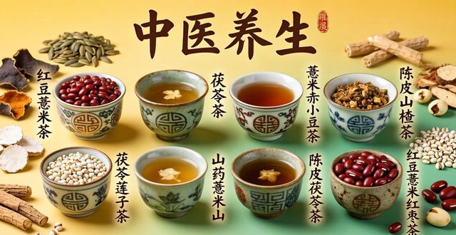 中医推荐八款健脾祛湿茶饮，不同肥胖类型适用不同配方